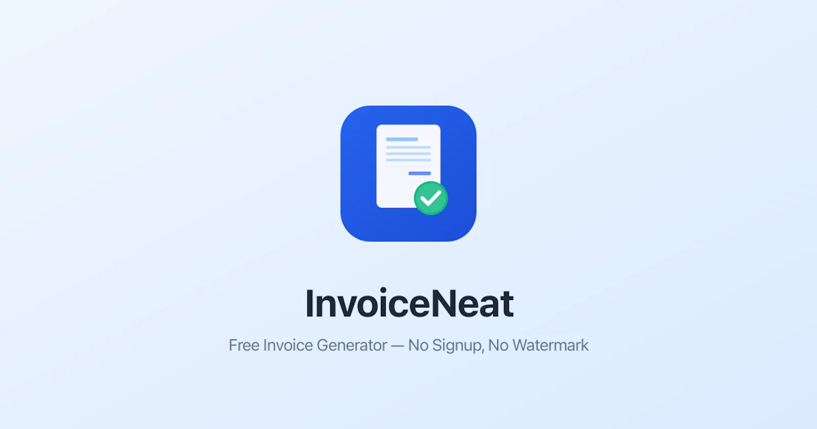 InvoiceNeat screenshot 1