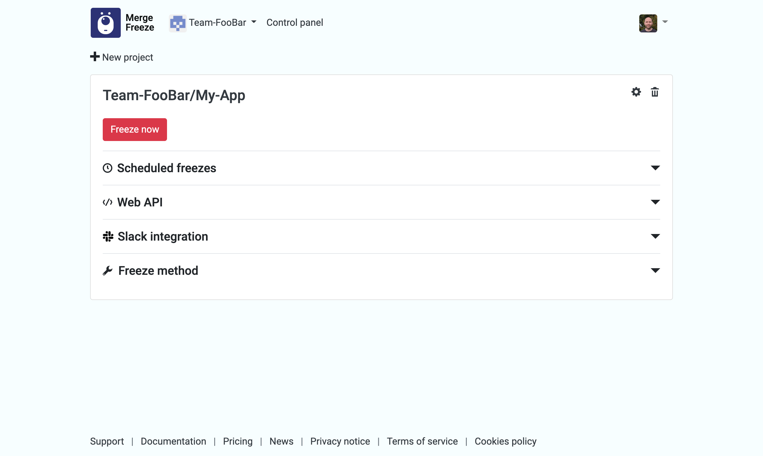 Merge Freeze gallery image