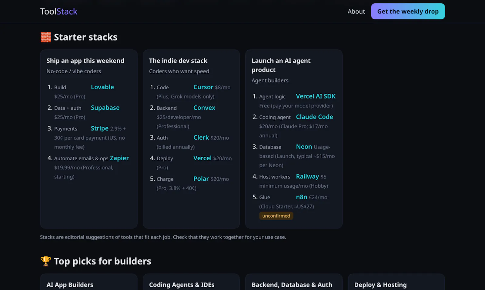 ToolStack screenshot 2