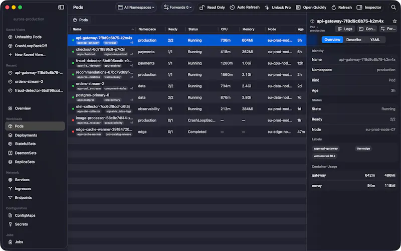 ClusterDeck for Kubernetes screenshot 1