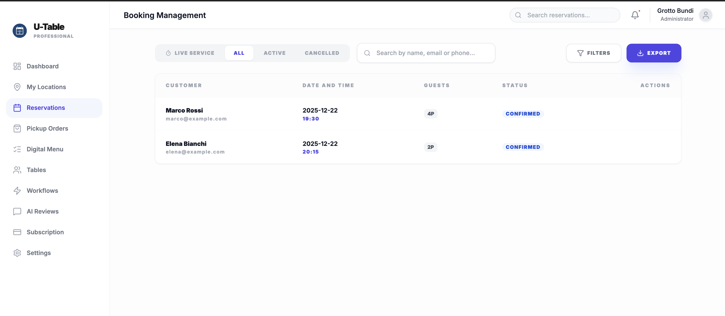 u-table waitlist, join and 2 months free gallery image
