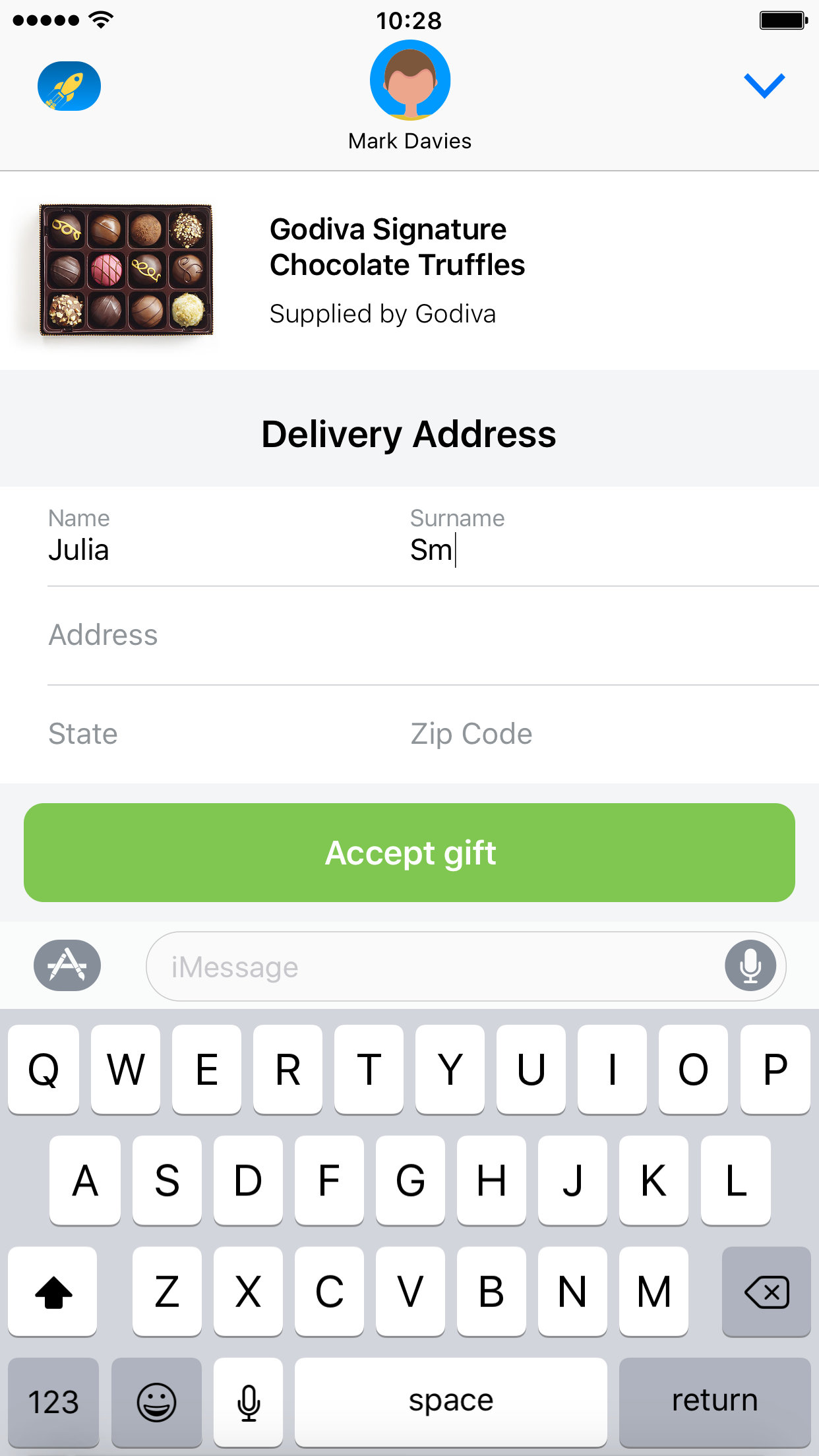 SwiftGift for iMessage gallery image