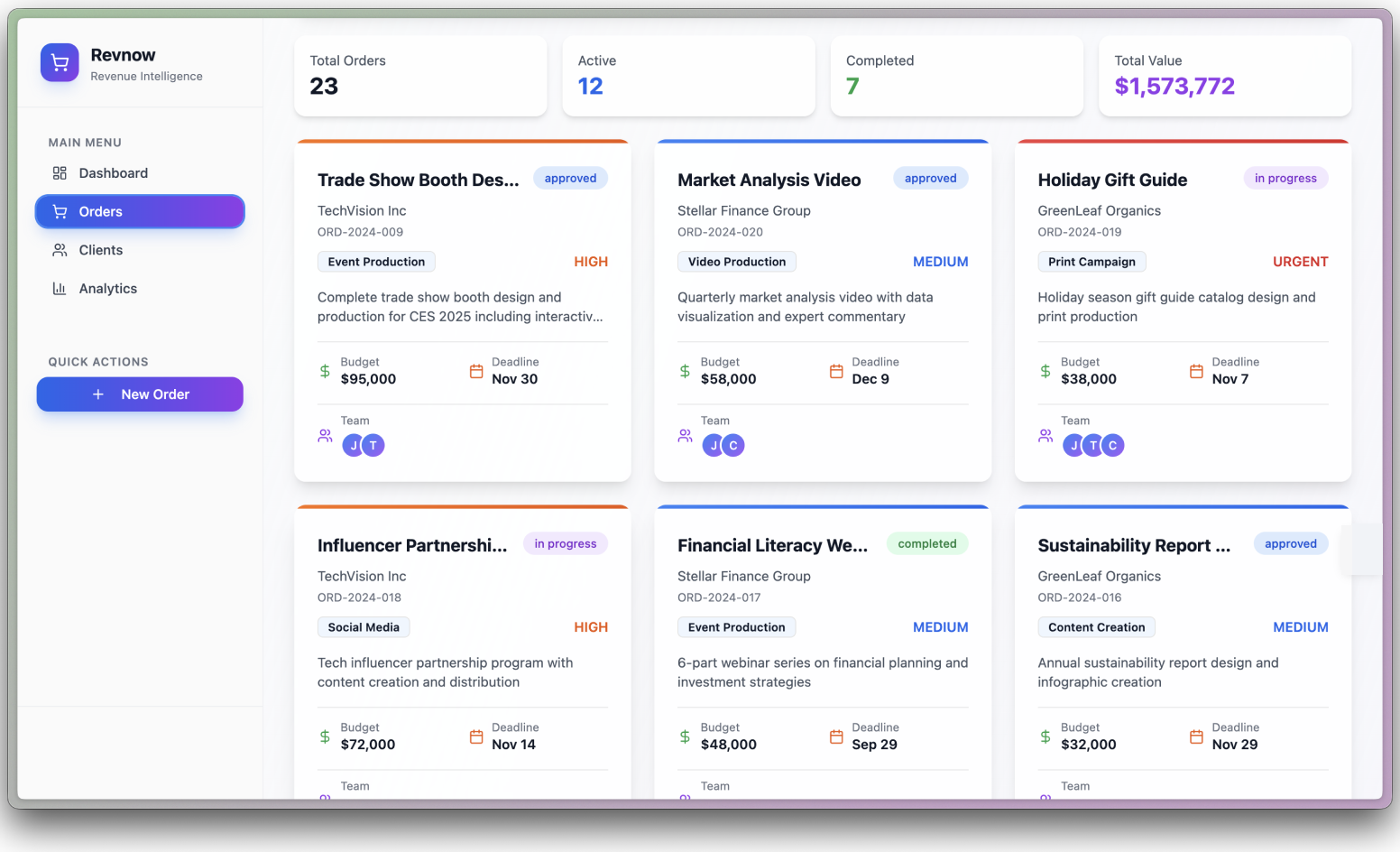 Revnow OMS gallery image