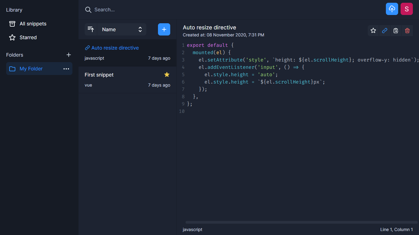 Snapcode - Manage and share your code snippets | Product Hunt