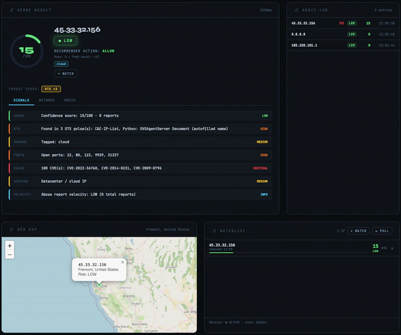 IPshield  screenshot 2