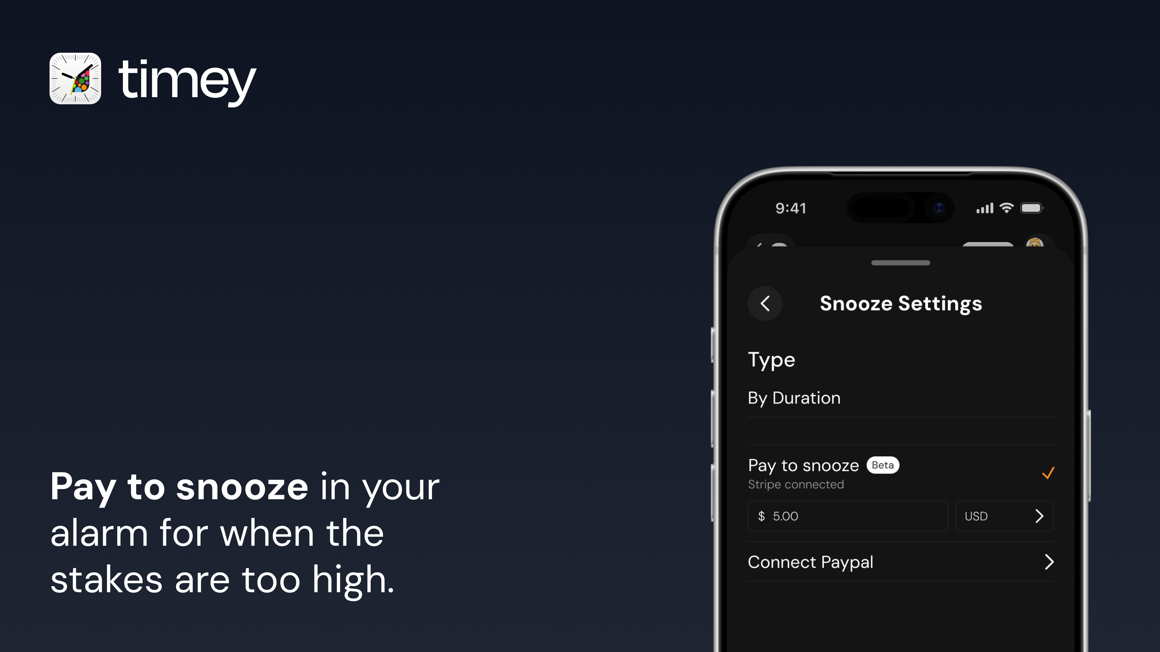 Timey - Screenshot 4 showing product features and functionality