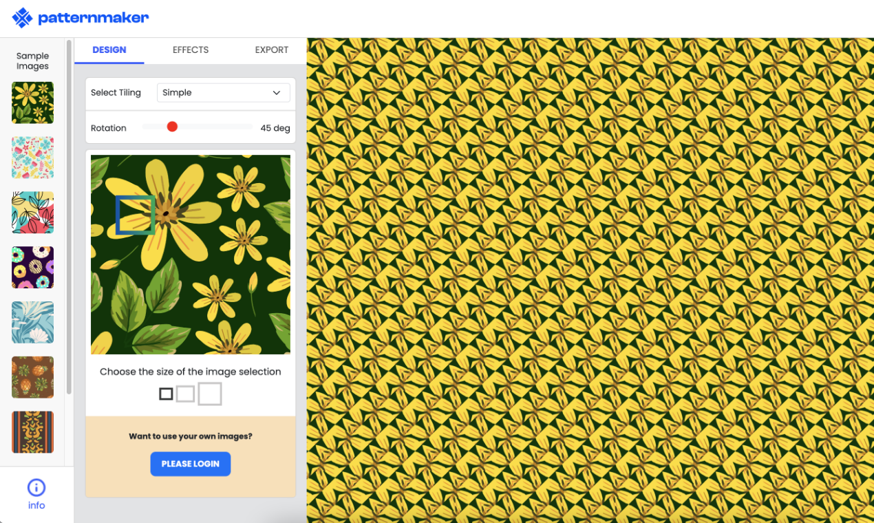 startuptile Pattern Maker-Make Seamless Pattern from Image