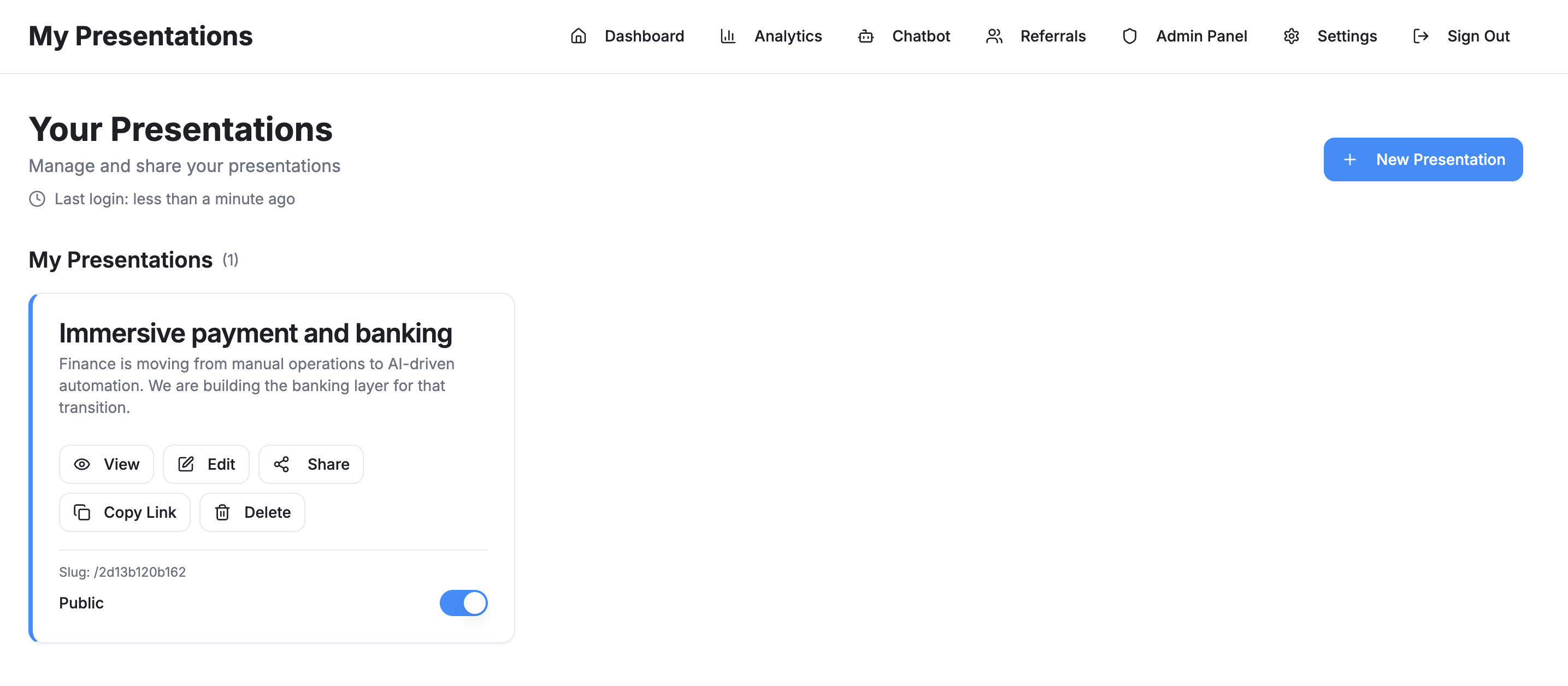 DeckChat • Your talking pitch deck - Screenshot 2 preview