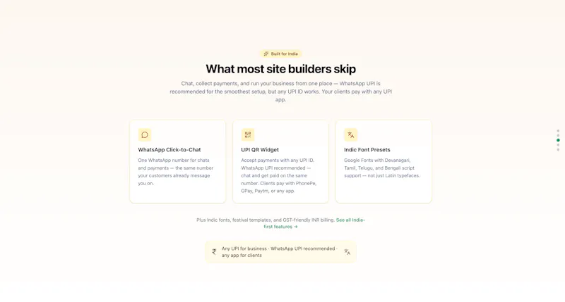 1Page.in screenshot 3
