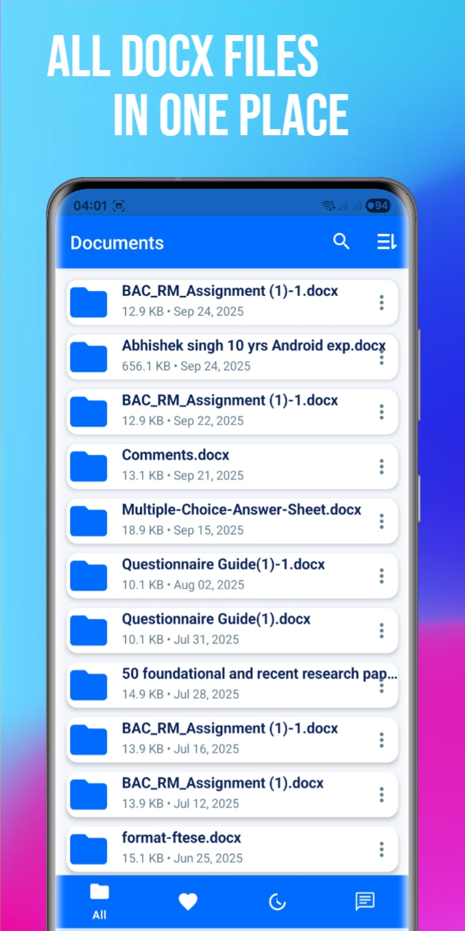 एआई डॉक्स रीडर एडिटर ऐप - AI Docx रीडर संपादक - Docx पढ़ें, Docx संपादित करें और AI प्रबंधित करें मीडिया 2