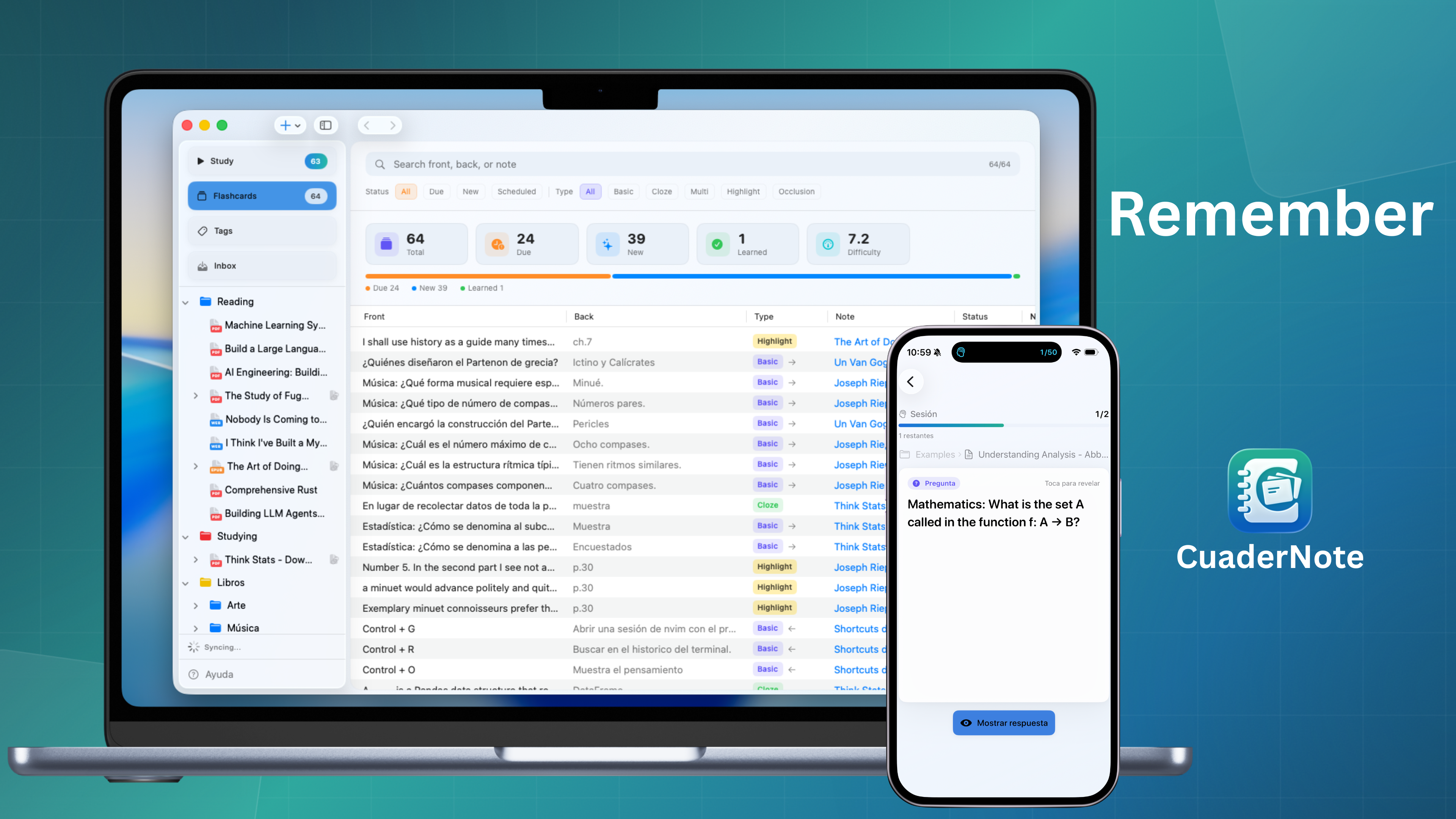 CuaderNote gallery image
