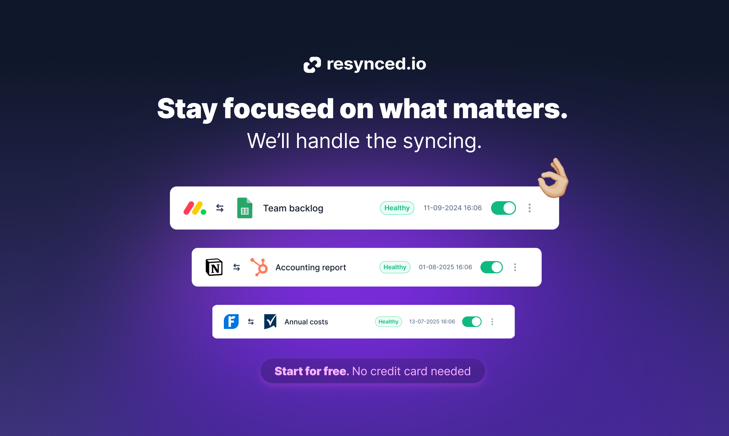 resynced.io gallery image