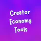 Creator Economy Tools