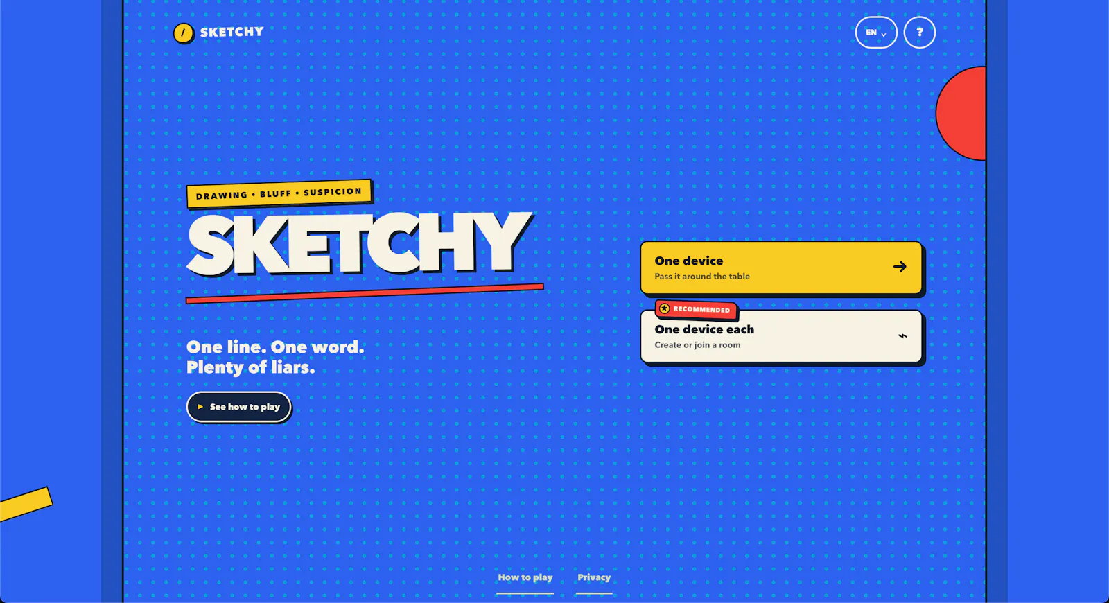 Sketchy screenshot 1