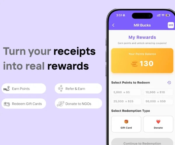 Manage Receipt - Screenshot 5 showing product features and functionality