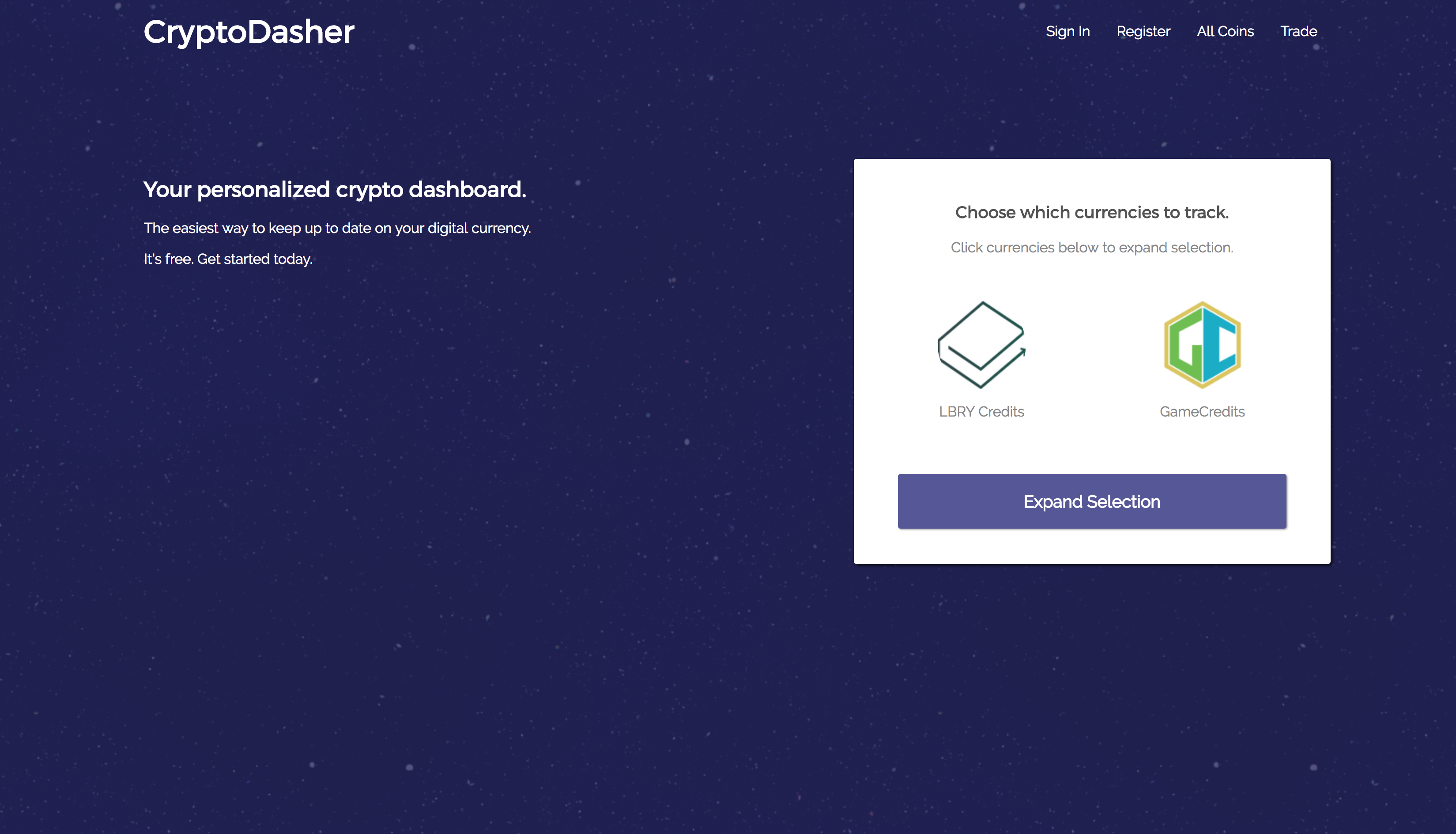 CryptoDasher Image