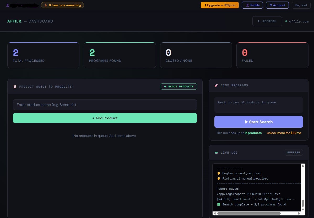 Affilr gallery image