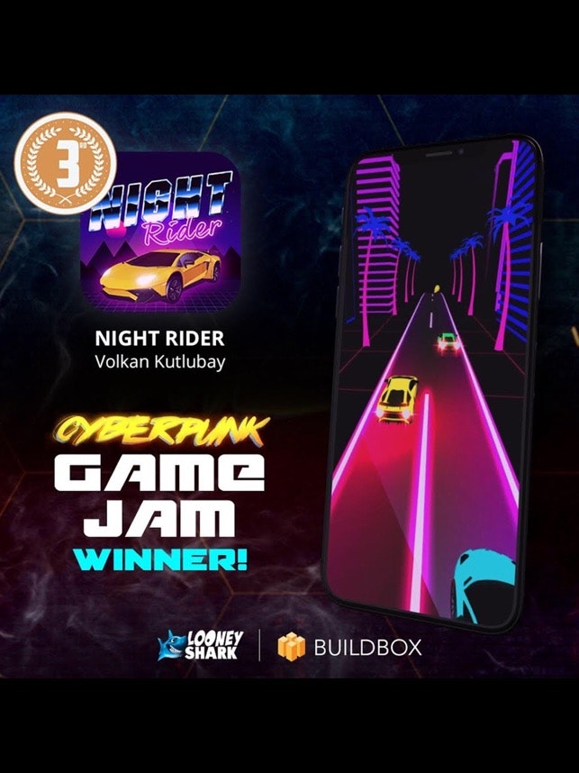 Night Rider - Cyberpunk Racer gallery image