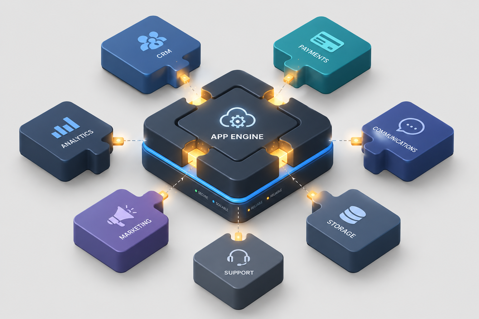 Isometric Tech Vault 