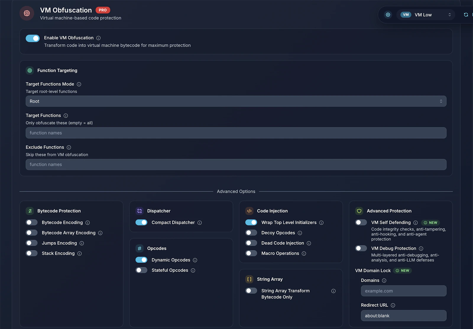 Obfuscator.io screenshot 2