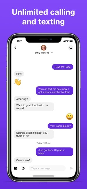 TextNow gallery image