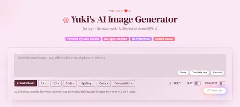 Yuki's AI gallery image