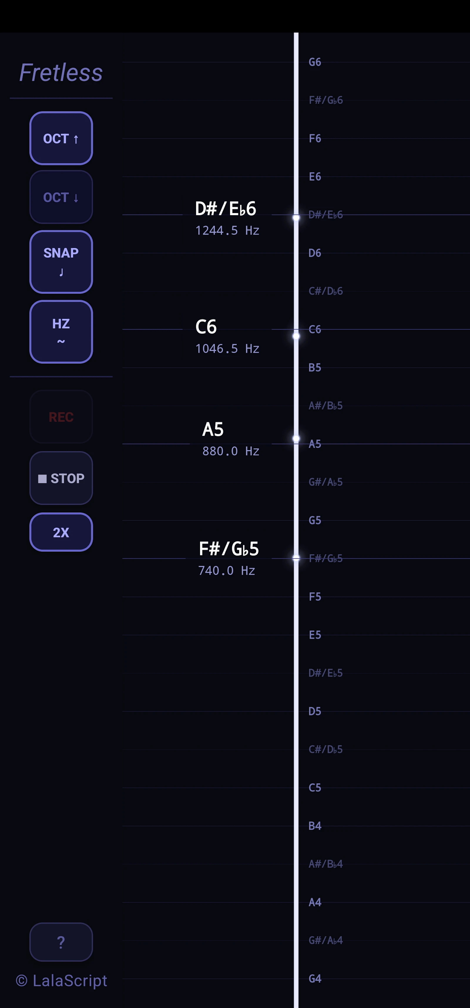 Fretless screenshot 2