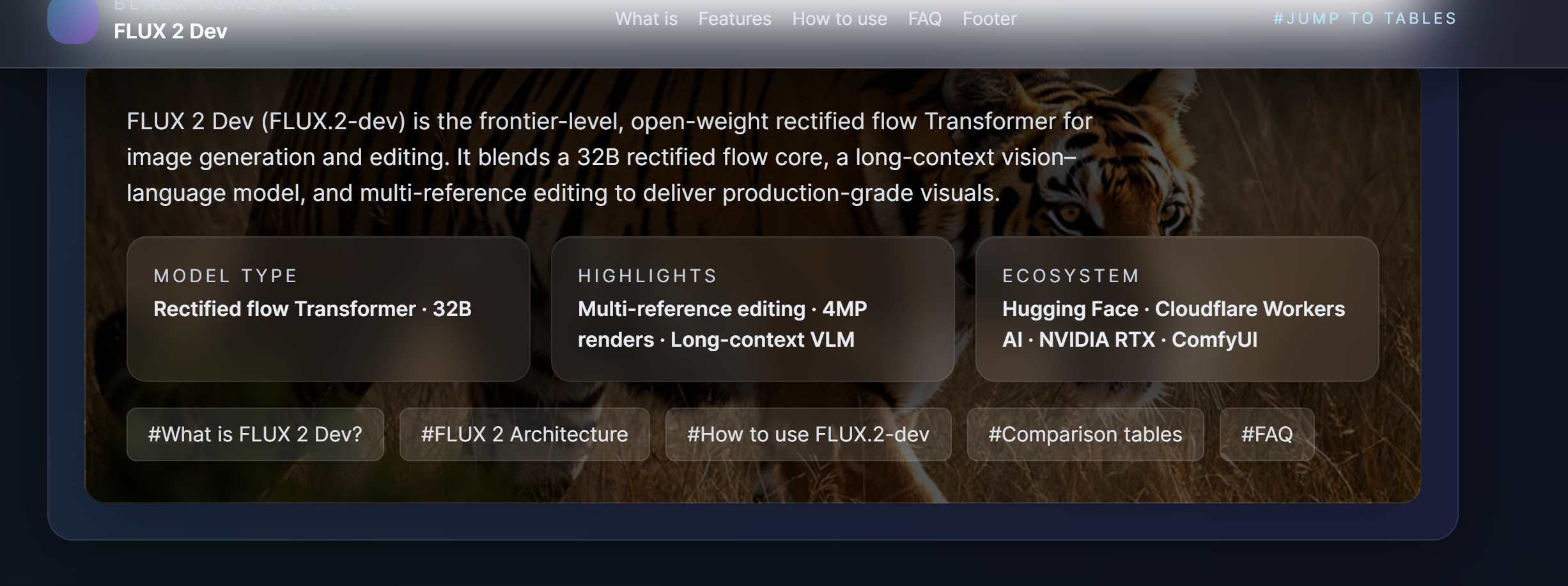 FLUX 2 Dev - Product Hunt launch logo
