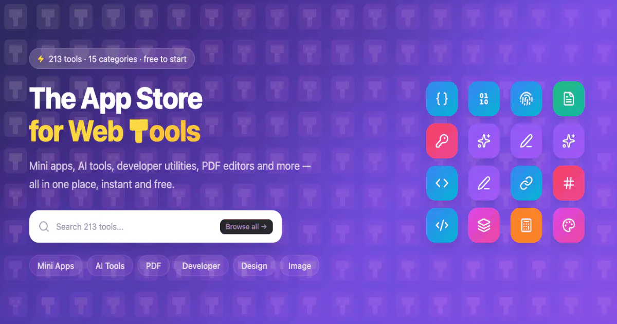 Banner del producto Toolsy