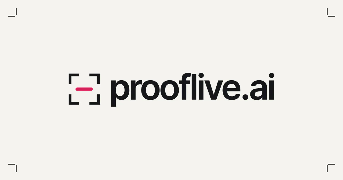 Prooflive.ai gallery image