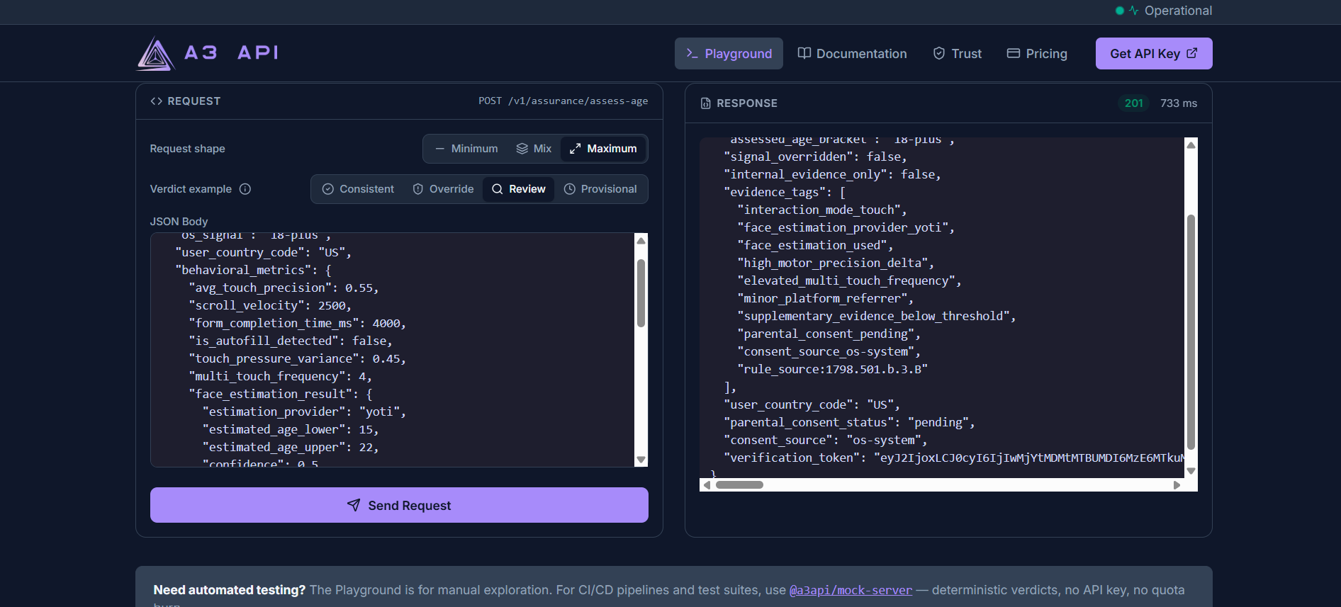 Arcadia Age API media 2