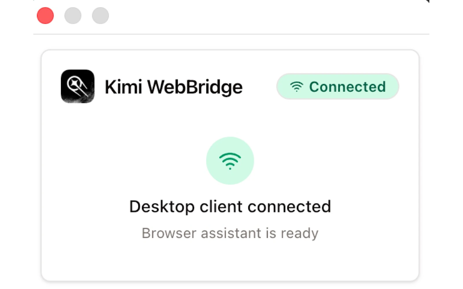 Kimi WebBridge screenshot 9