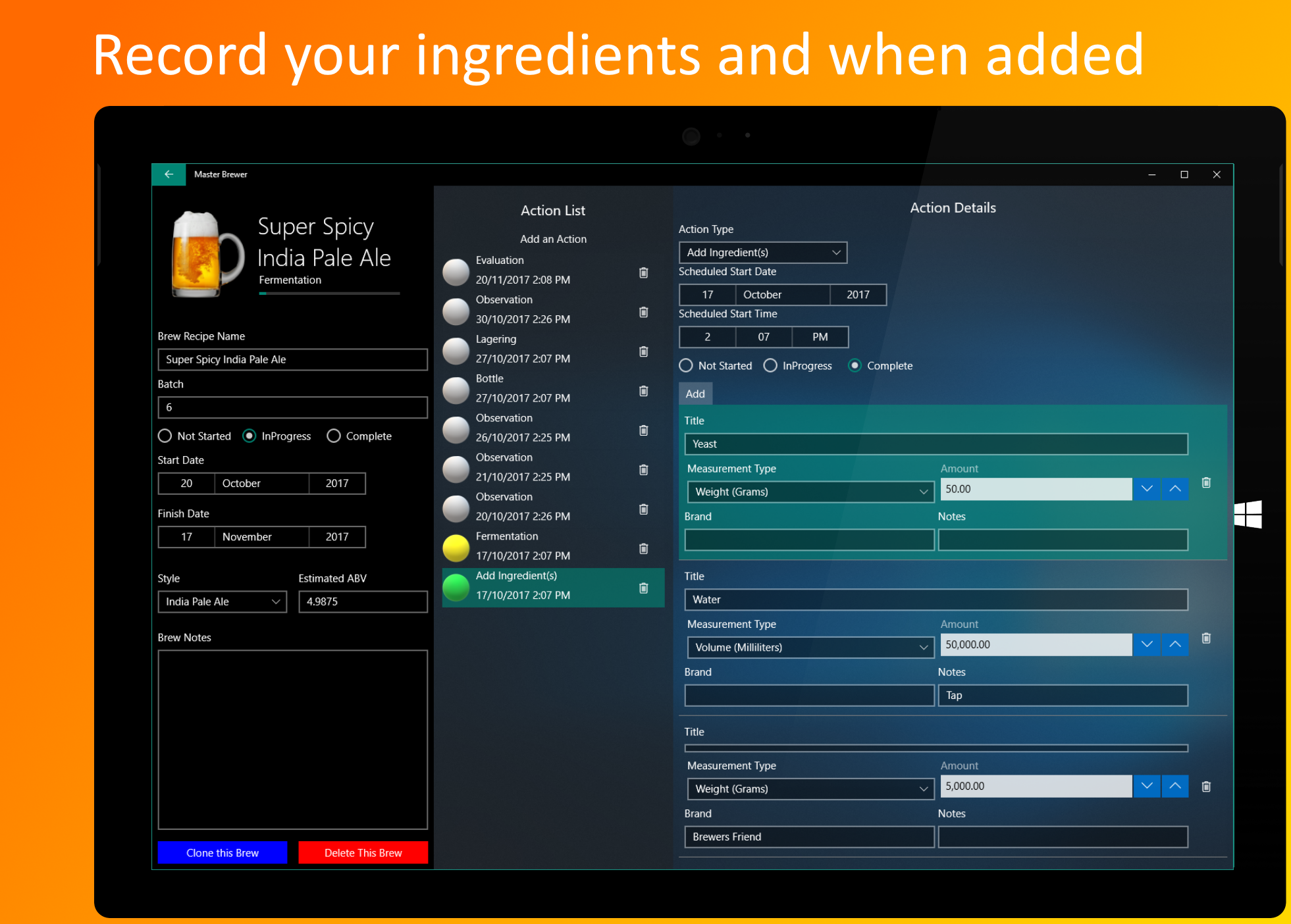 Master Brewer for Windows 10 (Discontinued) gallery image
