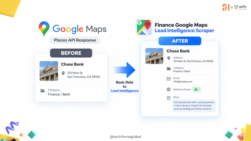 Finance Google Maps Lead Intelligence screenshot 5