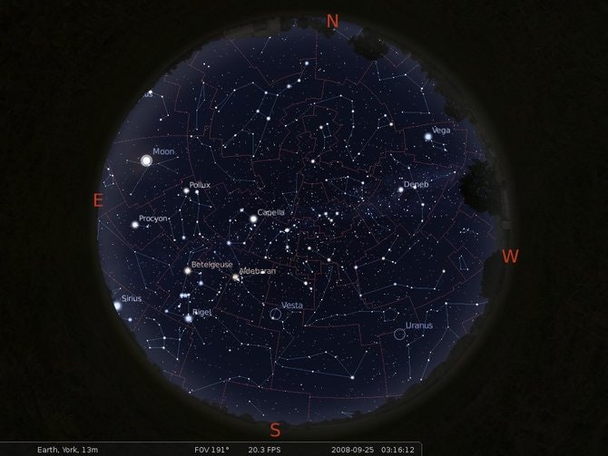 Stellarium gallery image