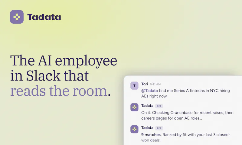 Tadata screenshot 2