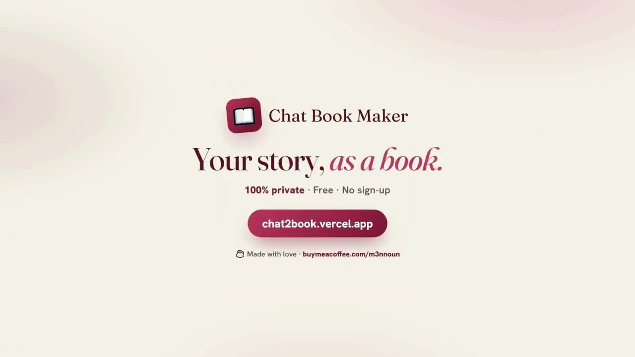 Chat Book Maker gallery image