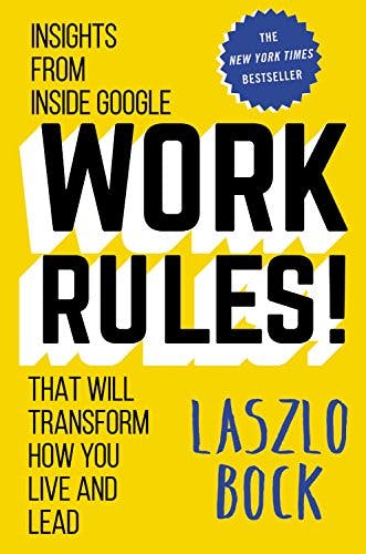 Work Rules! Insights from Inside Google media 1