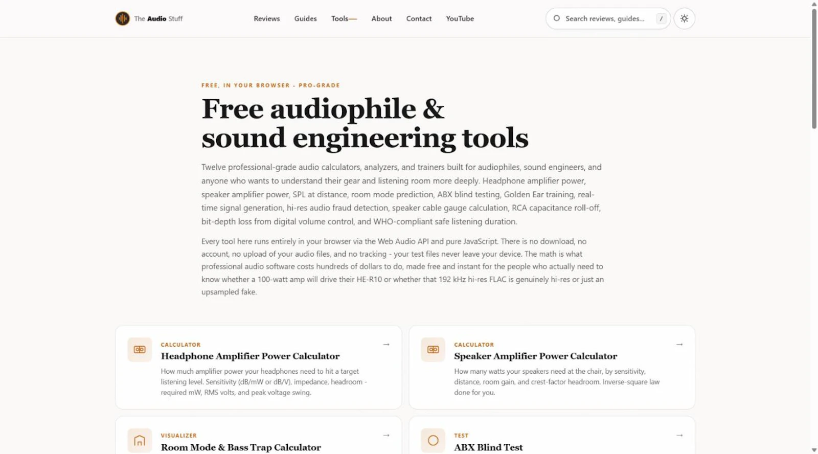 The Audio Stuff Tools screenshot 1