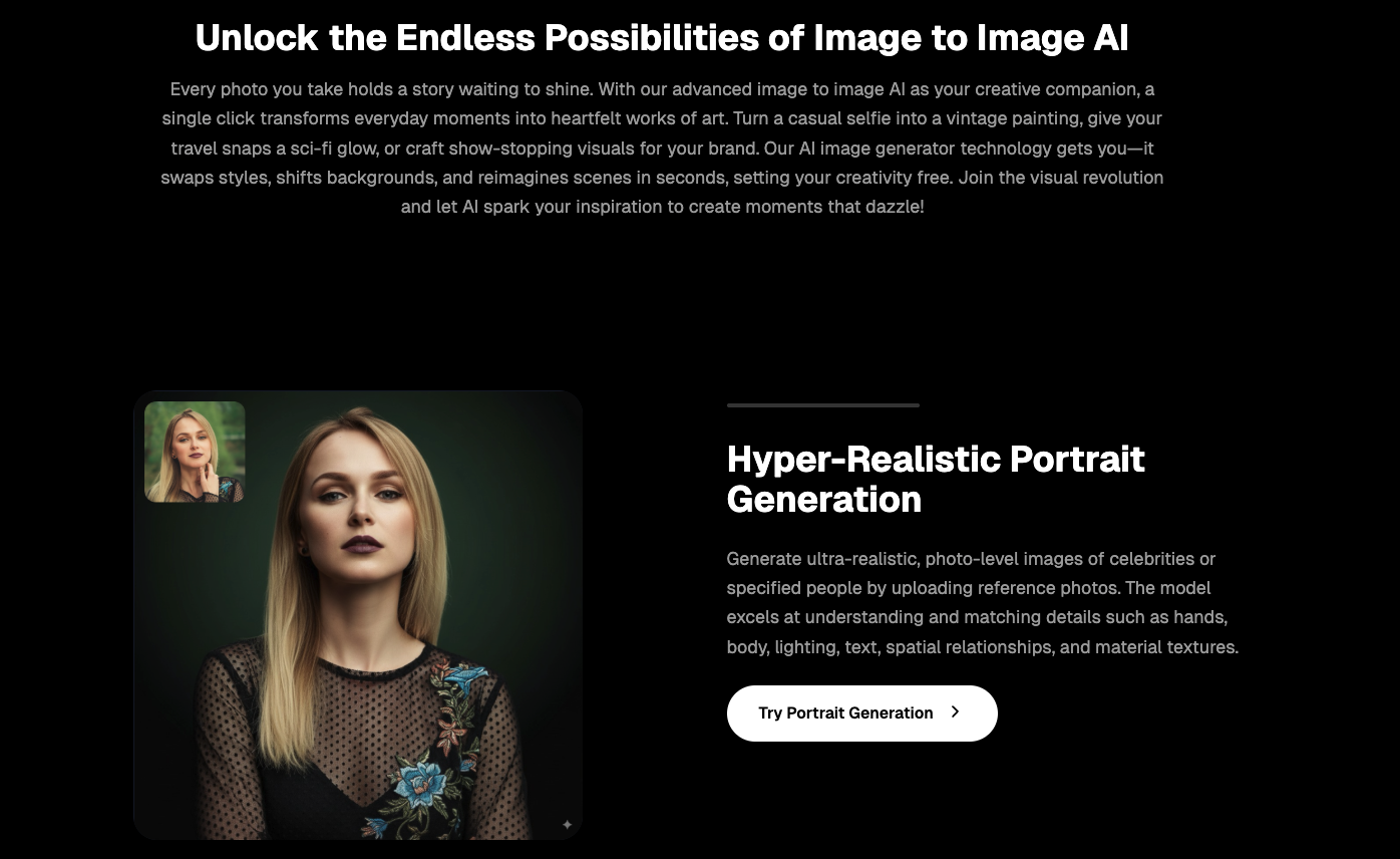Image to Image AI gallery image