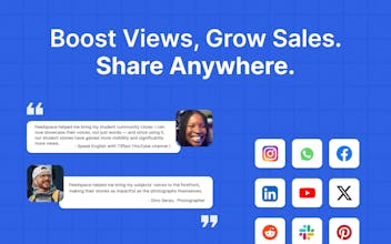 Testimonial Chrome Extension - Feedspace gallery image