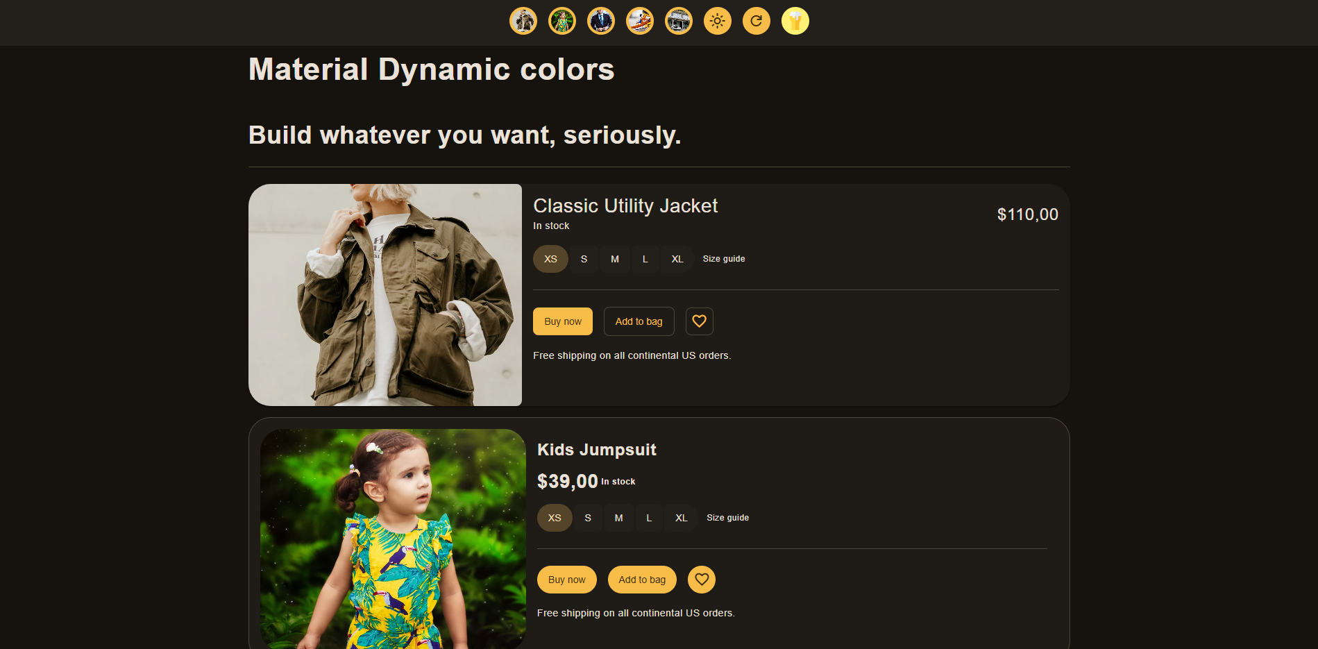 Beer CSS gallery image