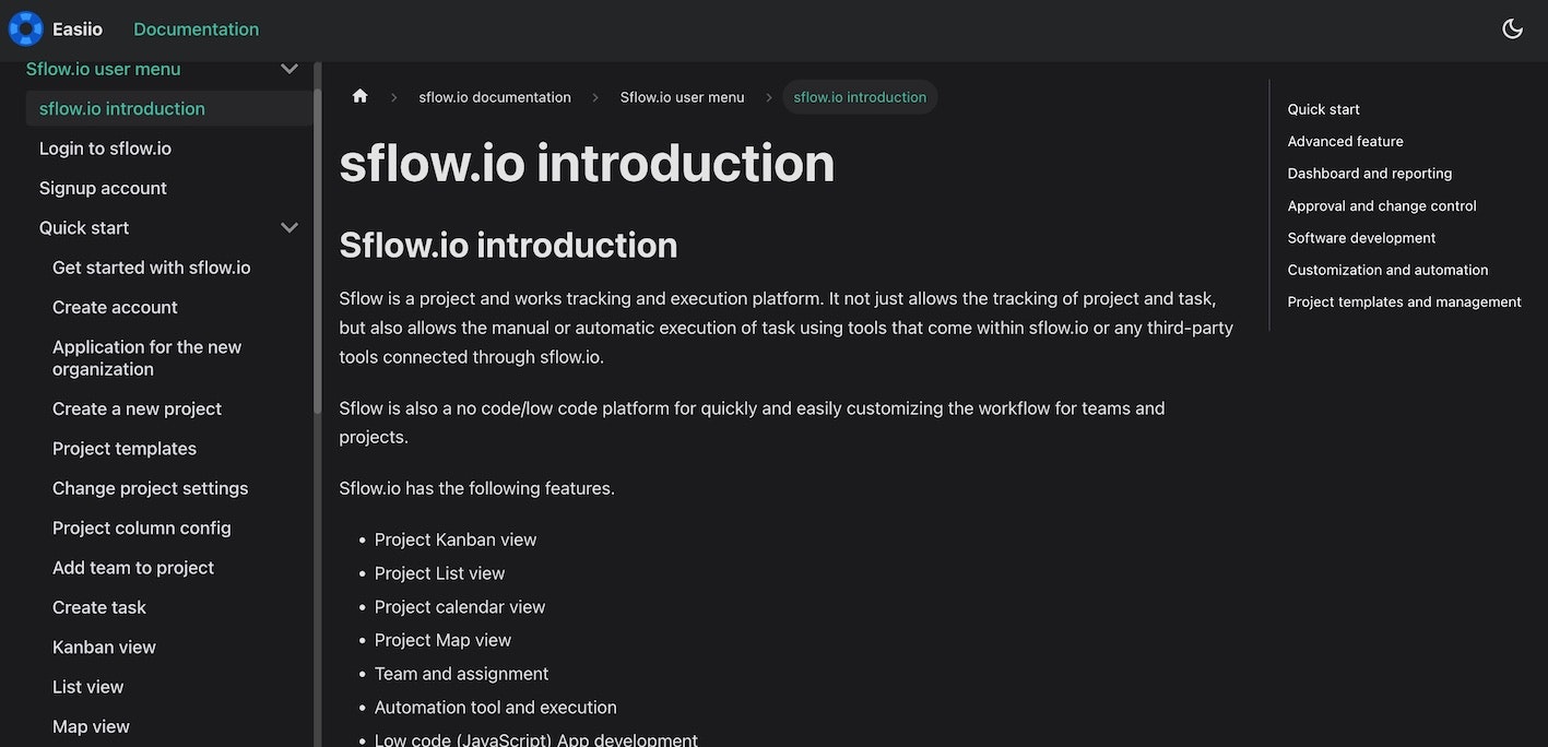 Sflow.io प्रोजेक्ट मैनेज, टिकटिंग टूल - टीम और परियोजना उत्पादकता के लिए अंतिम उपकरण मीडिया 2