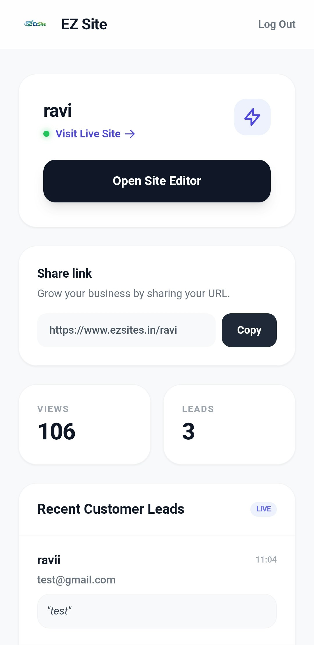 EZ Sites gallery image