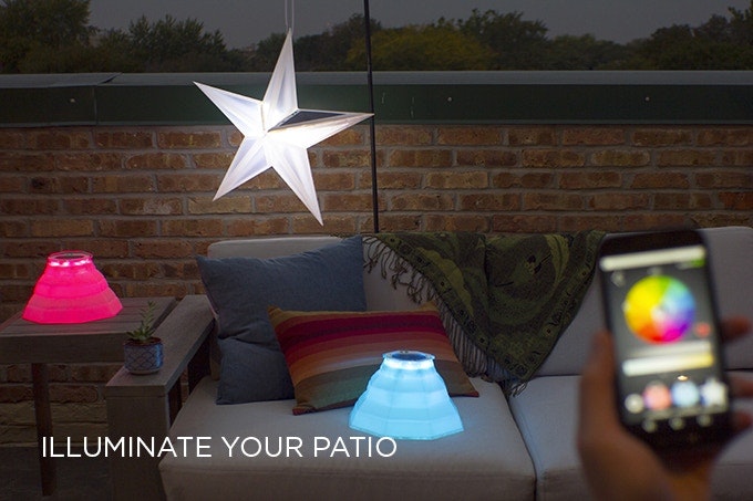 LuminAID Smart Solar Garden gallery image
