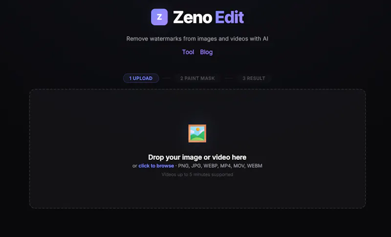 Zeno Edit screenshot 1