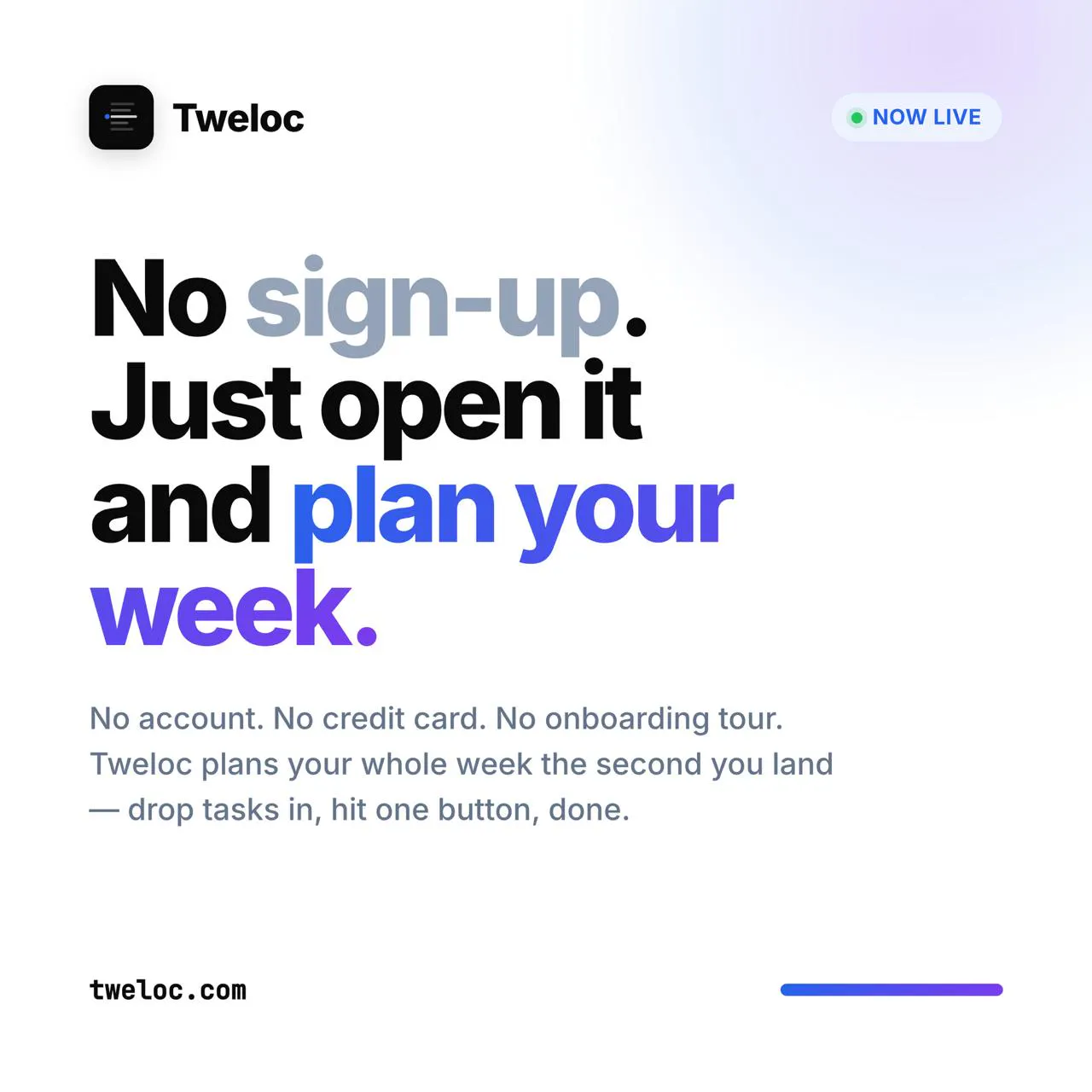 Tweloc - Weekly Planner gallery image