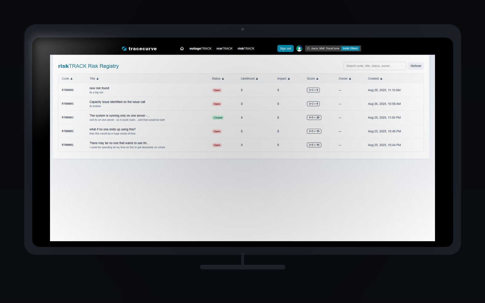 TraceCurve gallery image