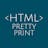 Pretty print your HTML data