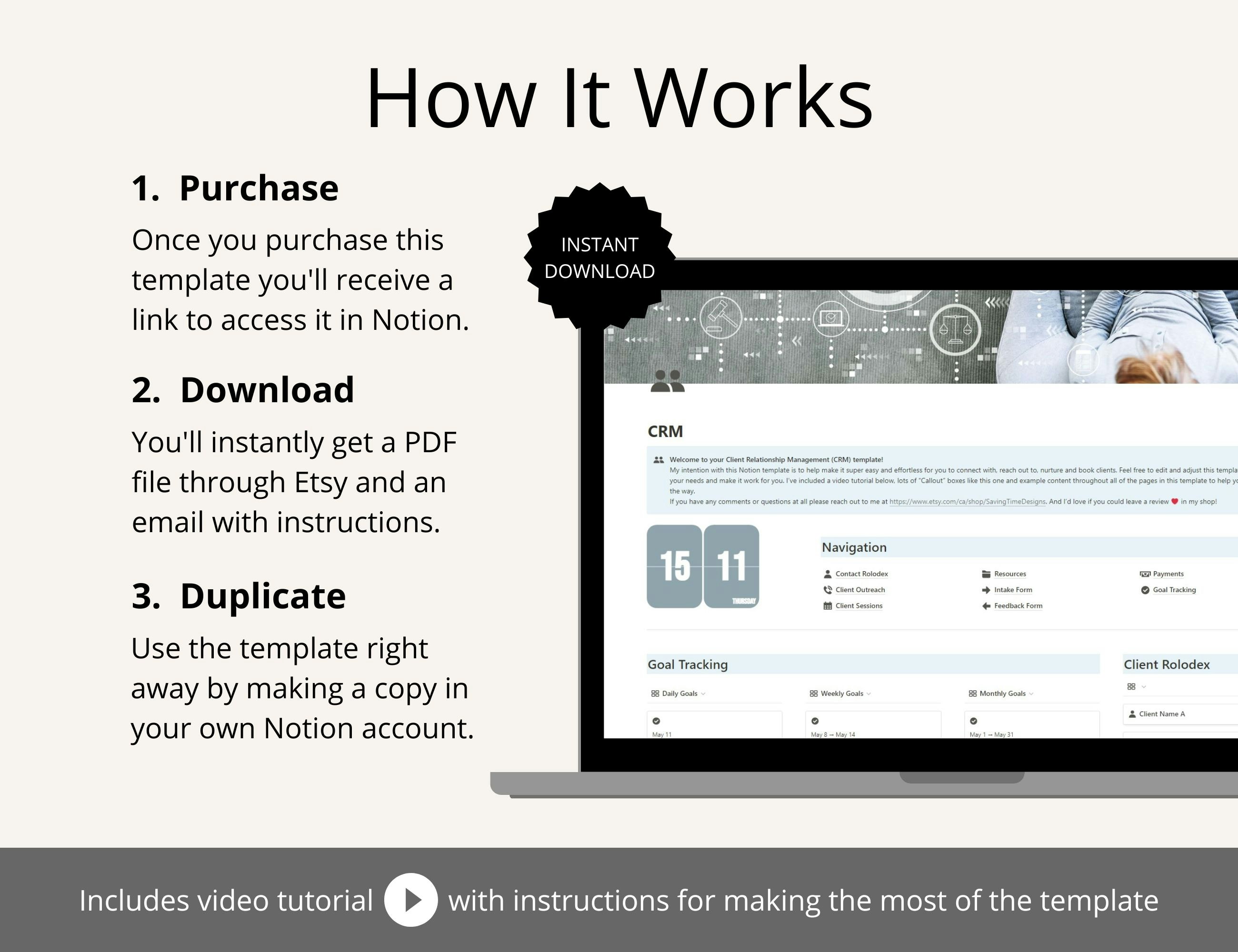 เทมเพลต Notion Notion CRM - ทำให้ง่ายต่อการเชื่อมต่อกับผู้ติดต่อและลูกค้าของคุณ media 8